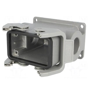 Enclosure: for rectangular connectors | Han | size 10B | M25 | IP65