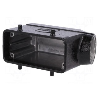 Enclosure: for HDC connectors | Han® B | size 16B | for cable | M32