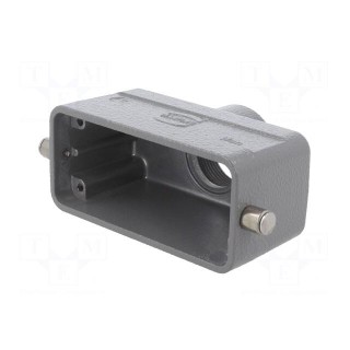 Enclosure: for HDC connectors | Han® B | size 16B | for cable | PG21