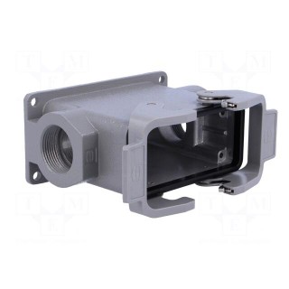 Enclosure: for rectangular connectors | Han | size 16B | high | PG21