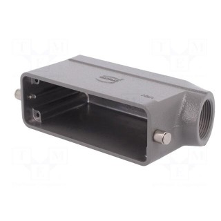 Enclosure: for rectangular connectors | Han | size 24B | for latch