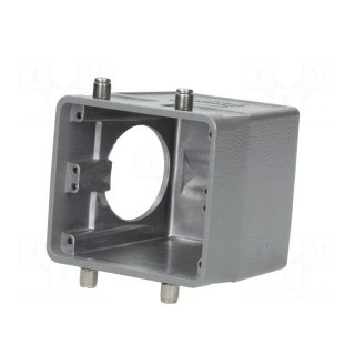 Enclosure: for rectangular connectors | Han | size 32B (2 x 16B)