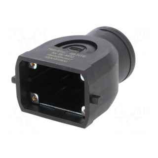 Enclosure: for HDC connectors | Han-Eco® B | size 6B | with latch