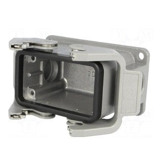 Enclosure: for rectangular connectors | Han | size 10B | closed