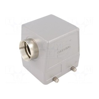 Enclosure: for rectangular connectors | Han | size 32B (2 x 16B)