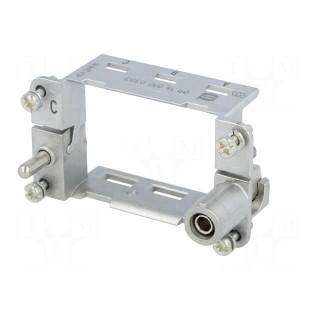 Frame for modules | Han-Modular® | size 10B | Modules: 3 | 57x27mm