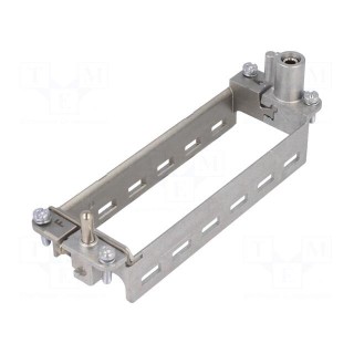 Frame for modules | Han-Modular® | size 24B | with lock | Modules: 6