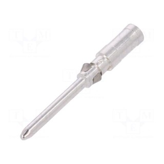 Contact | male | 1.6mm | silver plated | 1.5mm2 | 16AWG | bulk | crimped
