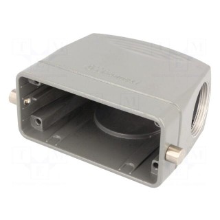 Enclosure: for HDC connectors | size 16B | for cable | for latch