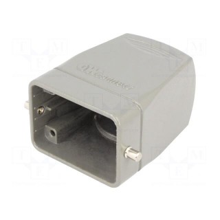 Enclosure: for HDC connectors | size 6B | for cable | for latch