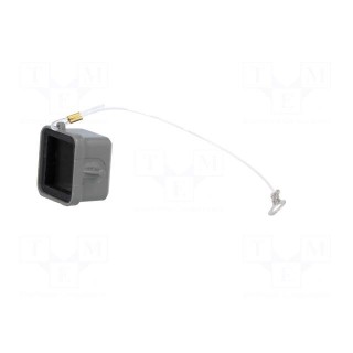 Protection cover | size 3A | cord | for latch | metal | 7803.6802.0