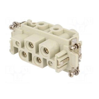 Connector: HDC | female | CX | PIN: 4 | size 77.27 | 80A | 690V | 4÷16mm2