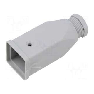 Enclosure: for HDC connectors | CK | size 21.21 | Locking: for latch