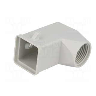 Enclosure: for HDC connectors | CK | size 21.21 | Locking: for latch