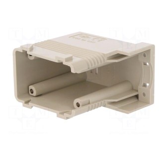 Enclosure: for HDC connectors | COB | size 44.27 | Pitch: 44x27mm