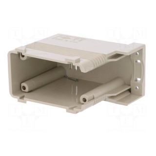 Enclosure: for HDC connectors | COB | size 57.27 | Pitch: 57x27mm