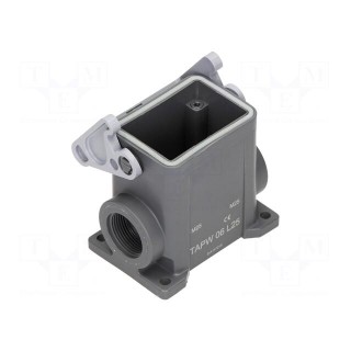 Enclosure: for HDC connectors | HYGENIC T-Type/W | size 44.27