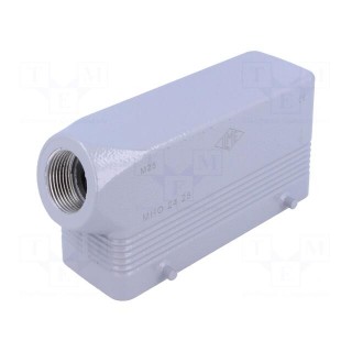 Enclosure: for HDC connectors | size 104.27 | IP66 | M25 | for cable