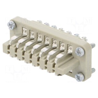 Connector: HDC | male | EPIC STA | PIN: 14 | size H-A 10 | 7.5A | 60V