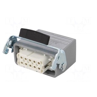 Connector: HDC | plug | female | EPIC KIT | PIN: 10 | 10+PE | size H-A 10