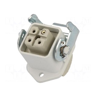 Connector: rectangular | plug | female | EPIC KIT | PIN: 4 | 3+PE | 23A