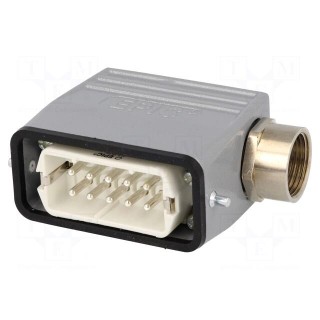 Connector: HDC | plug | male | EPIC KIT | PIN: 10 | 10+PE | size H-A 10