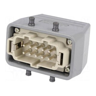 Connector: rectangular | plug | male | EPIC KIT | PIN: 10 | 10+PE | M25