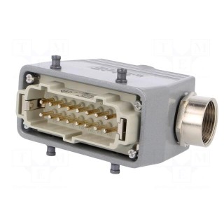 Connector: HDC | plug | male | EPIC KIT | PIN: 16 | 16+PE | size H-B 16