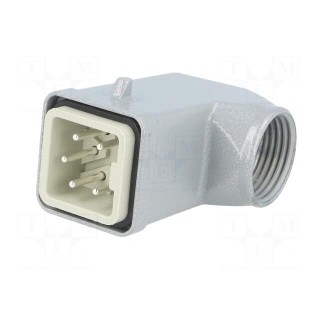 Connector: rectangular | plug | male | EPIC KIT | PIN: 5 | 4+PE | M20 | 23A