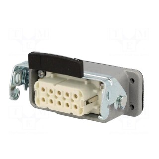 Connector: rectangular | socket | female | EPIC KIT | PIN: 10 | 10+PE