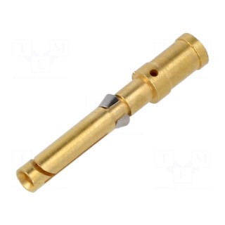 Contact | female | gold-plated | 2.5mm2 | EPIC H-D 1.6 | bulk | crimped