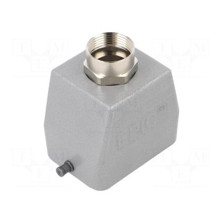Enclosure: for HDC connectors | EPIC H-B | size H-B 6 | with flange