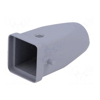Enclosure: for HDC connectors | HTS | size 1 | Locking: for latch
