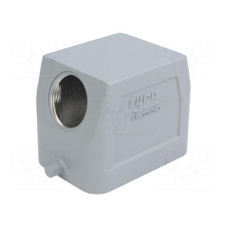 Enclosure: for HDC connectors | HTS | size 3 | Locking: for latch