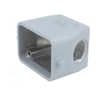 Enclosure: for HDC connectors | HTS | size 3 | Locking: for latch
