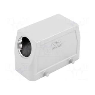 Enclosure: for HDC connectors | HTS | size 6 | PG21 | for cable