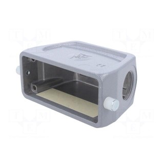 Enclosure: for HDC connectors | size 16 | Locking: for latch | M25
