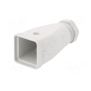 Enclosure: for HDC connectors | size 3 | Locking: for latch | M20