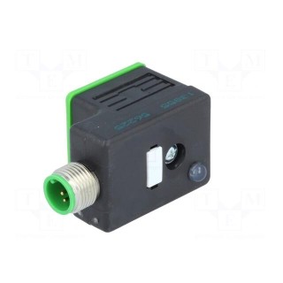 Connector: valve connector | adapter,plug | form A | 18mm | female
