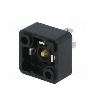 Connector: valve connector | socket | form C | 8mm | male | PIN: 3 | 6A