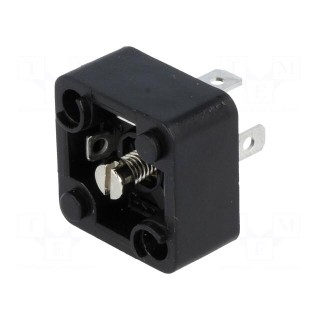 Connector: valve connector | socket | form C | 9.4mm | male | PIN: 3