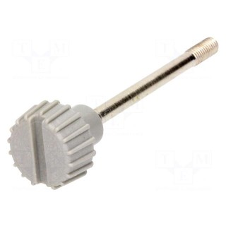 Fixation screw | knurled screw head | GDM | M3 | 35mm