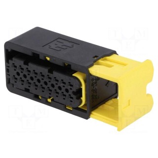 Connector: automotive | plug | female | PIN: 18 | for cable