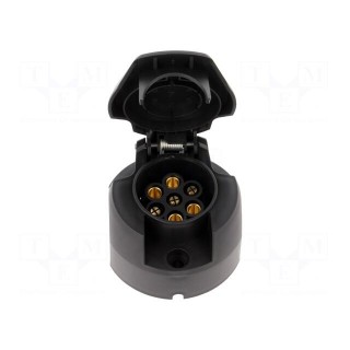 Connector: automotive | socket | PIN: 7 | Conform to: PN-ISO 1724