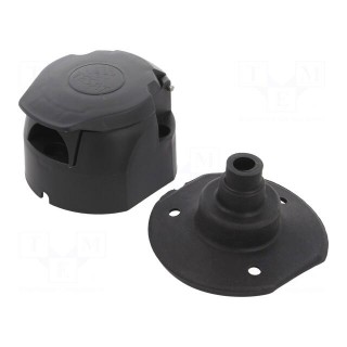 Connector: automotive | socket | PIN: 7 | Conform to: PN-ISO 1724