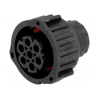 Connector: circular | 1.5mm System | plug | female | PIN: 7 | for cable