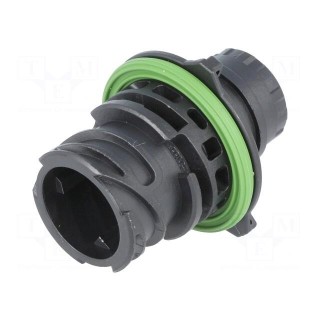 Connector: circular | 2.5mm System | plug | male | PIN: 2 | w/o contacts