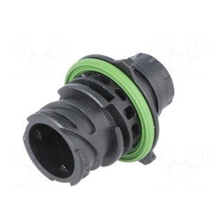 Connector: circular | 2.5mm System | plug | male | PIN: 2 | w/o contacts