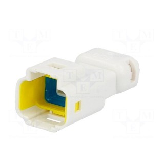 Connector: wire-wire | 565,E-Seal | plug | male | IP67 | Locking: latch