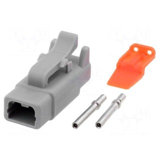 Connector: wire-wire | ATM | plug | female | Size: 20 | 22AWG÷16AWG | 7.5A